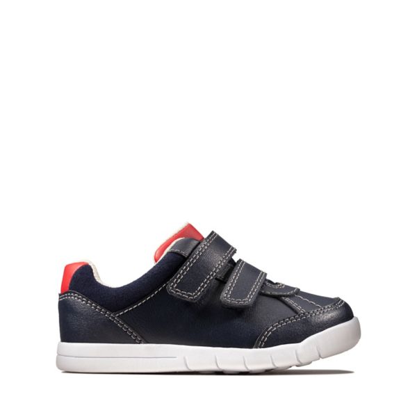 Clarks Boys Emery Sky Toddler Casual Shoes Navy | USA-4652981